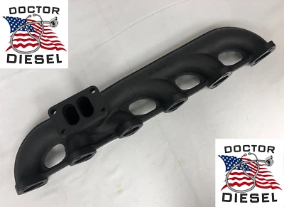 Colector de escape de alto flujo para 03-07 Ram 2500 3500 Cummins L6 5,9 L diésel Foto 1 de 2