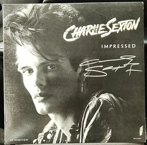 Charlie Sexton autografo di persona "Impressioni" LP firmato in argento molto bello - Foto 1 di 3