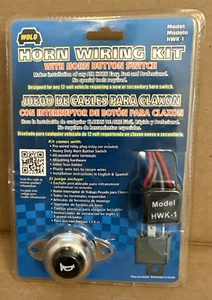 Wolo HWK-1 Horn Wiring Kit With Horn Button Switch NIP Free Shipping - Picture 1 of 20
