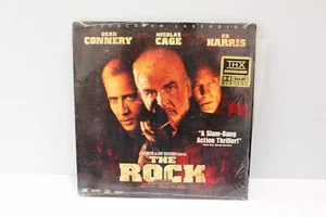 The Rock 1996 Widescreen LASERDISC Sean Connery Nicolas Cage THX Dolby - Picture 1 of 5
