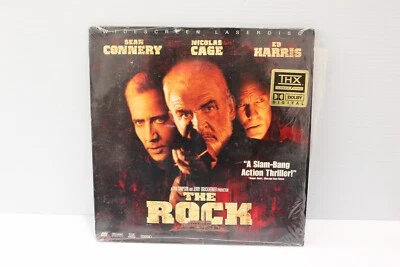 The Rock 1996 Widescreen LASERDISC Sean Connery Nicolas Cage THX Dolby - Image 1 of 4