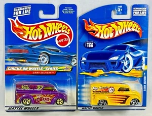 Hot Wheels Dairy Delivery Trucks - Big Lou's & Circus - World's Smallest Clowns! - Picture 1 of 6