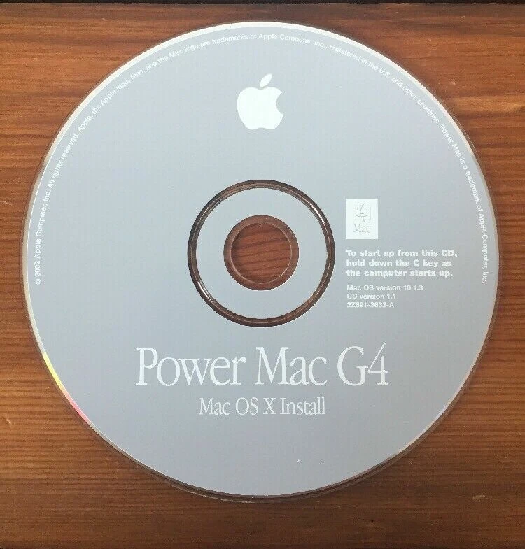 2002 Macintosh Power Mac G4 OS 10 10.1.3 Puma Disc OS X Software Install CD 1.1 - Image 1 of 4
