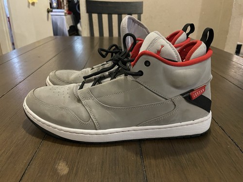 Scarpe sneakers Nike Jordan Fadeaway Wolf grigio università rosso bianco AO1329 060