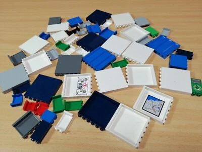 LEGO Großes Konvolut 50 Stück Paneele Wandteile viele Farben  - Bild 1 von 4