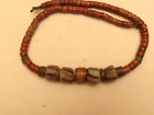 Vintage Various Size Stone Beaded Necklace 18"