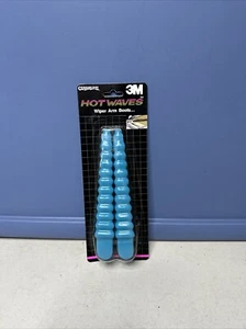 Vintage Custom Line Hot Waves Wiper Arm Boots NOS Blue - Picture 1 of 3
