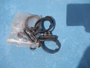 argentine model 1891 mauser rifle parts stock middlband w sling swivel & screw - Picture 1 of 4