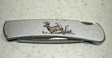 Buck 525 Lockback Whitetail Deer Memory Series Folding Pocket Knife USA