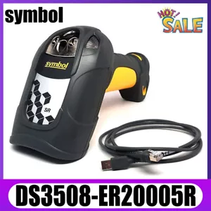 Symbol DS3508-ER20005R Rugged Long Range Wired 2D/1D Barcode Scanner USB Kit - Picture 1 of 7