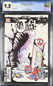 Venom War Its Jeff #1 CGC 9.8 Gurihiru Cubierta A Thompson Rivals Marvel Comic 2024 - Imagen 1 de 2
