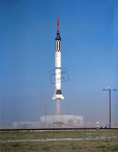 Mercury-Redstone 2 (MR-2) Launch with chimpanzee Ham Mercury Program 8X12 PHOTO - Picture 1 of 1