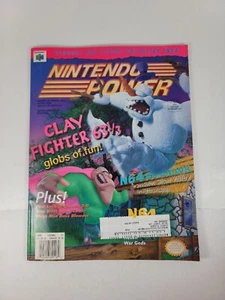 Nintendo Power Issue 97 Clayfighter 63 1/3 w/Poster *READ BELOW* - Picture 1 of 9