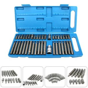 40 Pcs Auto Repair Tool Set Socket Combination Hexagon Wrench Kit - Imagen 1 de 12
