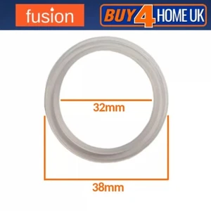 Clear Rubber Pop Up Basin Waste Seal 32 Inner / 38mm Outer - Basin Plug O-Ring - Picture 1 of 4