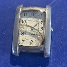 VINTAGE RENAISSANCE SILVER TONE WATCH - NO BAND - AS IS  (27A)
