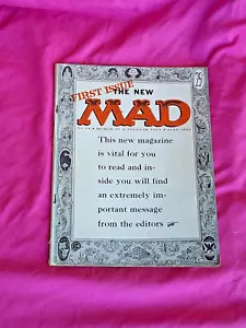 ORIGINAL KOMPLETT ~ MAD MAGAZIN NUMMER 1 ~ 1955 ALFRED E NEUMAN ~ - Bild 1 von 6