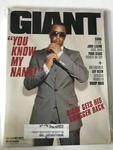 GIANT MAGAZINE DEC/JAN 2007 DIDDY CIARA JOHN LEGEND DREAMGIRLS LILY ALLEN SNOOP - Picture 1 of 1