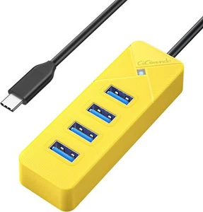 USB C to USB A Adapter 4-Port USB A Hub 3.0 for Laptop 5Gbps USB Multiport - Picture 1 of 8