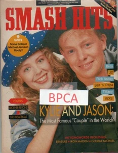 NEU 1988 SMASH HITS KYLIE MINOGUE JASON DONAVON BROTHER BEYOND R ASTLEY PWL - Bild 1 von 1