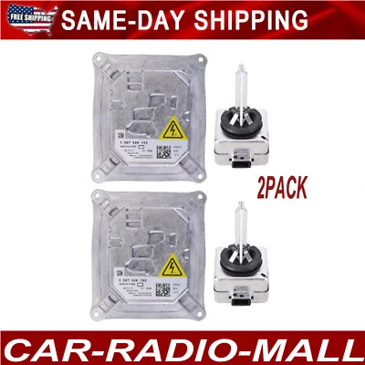 2 x Módulo de lastre de faros HID de xenón para Cadillac DTS 2006-2011 25806714 y bombilla Foto 1 de 4
