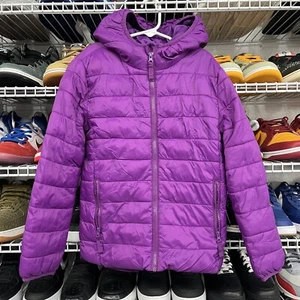 There Abouts Girls Purple Puffer Jacket Coat Size Kids Small - Picture 1 of 5
