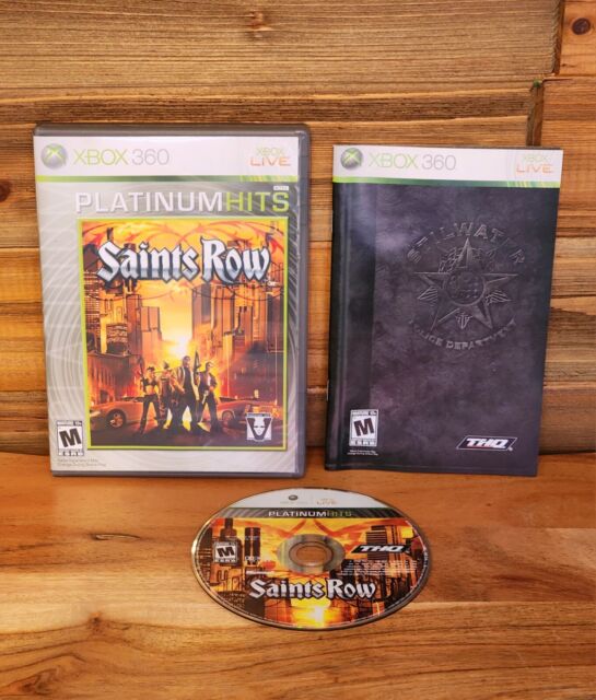 RARE! 2006 SAINTS ROW Xbox 360 Video Game = Official Promo Art