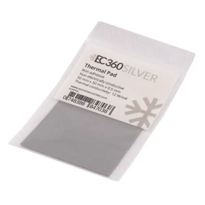 EC360® SILVER 12W/mK Wärmeleitpad (50 x 50 x 0,5 mm) I ThermalPad GPU RAM CPU - Bild 1 von 7