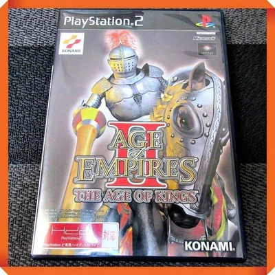 Konami Age Of Empires  Playstation2 PS2 Software Used Game From Japan - Image 1 of 4