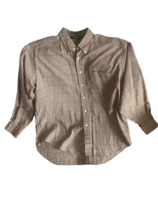 Pre Owned Men's Tommy Hilfiger Golf Long Sleeve Button Down Shirt Sz Lg Classic - Picture 1 of 12