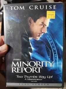 2002 MINORITY REPORT staring Tom Cruise & Colin Farrell DVD Movie & Bonus Disc - Picture 1 of 7