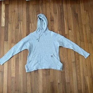 Carhartt Hoodie Sweatshirt Youth Relaxed Fit Heathered Gray Size L 12-14 - Picture 1 of 6