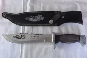 Eisbar II Messer  Vintage Pfadfinder Outdoormesser Jagd Messer  Survival Neu - Bild 1 von 19