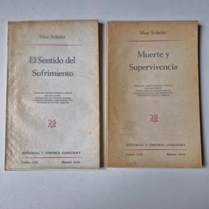 Max Scheler - El sentido del sufrimiento + Muerte y supervivencia - Oscar Caeiro - Foto 1 di 4