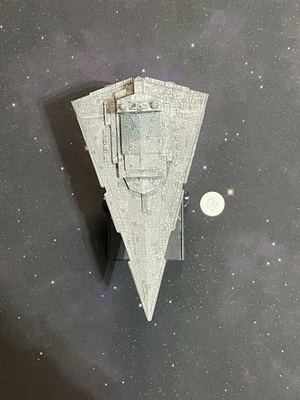 Imperial Star Destroyer 3D Printed Star Wars Armada Ship Base Tokens Cards Dials - Image 1 of 4