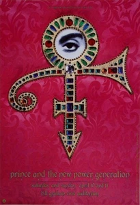 PRINCE poster Bill Graham Civic Auditorium, San Francisco, CA BGP073 - Picture 1 of 1