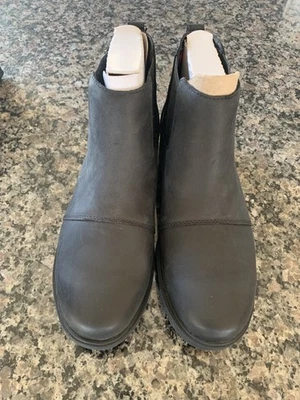 Sorel Emelie III Chelsea WP Waterproof Boots Black Women 9 NEW  - Image 1 of 4