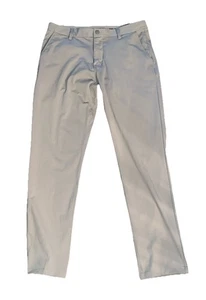 Pantalone pendolare Rodano uomo 33x31,5 elasticizzato kaki viaggio lavoro golf casual - Foto 1 di 5