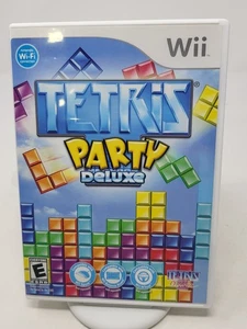Tetris Party Deluxe (Nintendo Wii 2010) Complete CIB Tested Authentic  - Picture 1 of 7