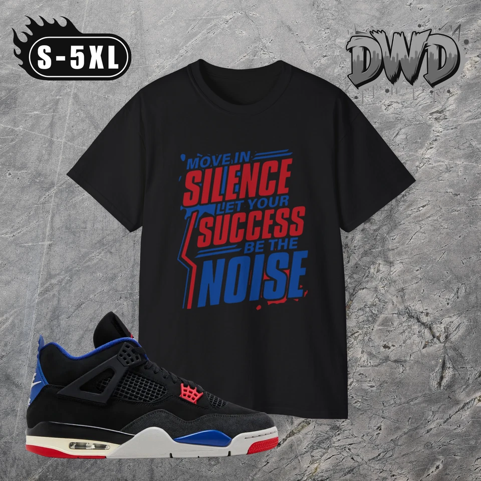 Matching Jordan Sneaker T-Shirt | RARE AIR 4'S | All Sizes | T-Shirt - Image 1 of 1