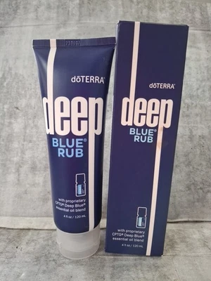 doTERRA Deep Blue Rub 4 fl oz Sealed Body Cream Essential Oil Blend - Image 1 of 3