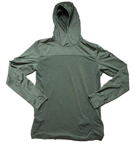 Kuhl Engineered Lightweight Pullover Hoodie Mens Medium Green Hiking Outdoor - Picture 1 of 6