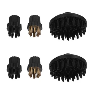  6 Pcs Steam Cleaner Accessories Brush Heads Cleaning Tools for Hard Surfaces - Picture 1 of 20