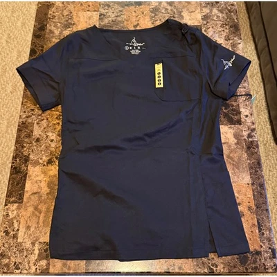 Conjunto de Top Médico y Pantalones Baby Phat para Mujer Negro Logo Acento Talla Pequeña Foto 1 de 4