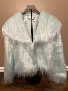 Taylor Swift The Life of a Showgirl neuwertig Kunstfell Mantel Jacke Gr. M/L IN HAND - Bild 1 von 10