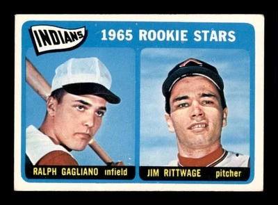1965 Topps #501 Jim Rittwage/Ralph Gagliano Rookie Stars VG/VGEX X3469469 - Image 1 of 3
