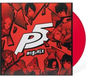 Persona 5 Megamix Vinyl Record Soundtrack LP Red VGM OST P5 Atlus Drew Wise - Picture 1 of 2