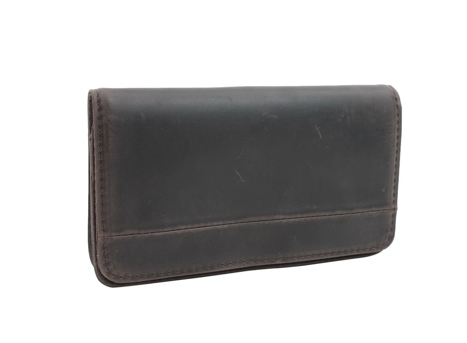 Vagarant Traveler Cowhide Leather Slim Waist Pack Phone Holder B103DB - Image 1 of 1