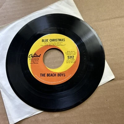 The Beach Boys Blue Christmas/The Man With All The Toys CAPITOL 45 Foto 1 de 4