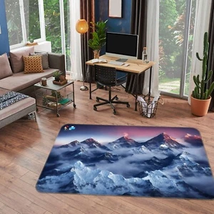 3D Rocky Mountain K14101 Non Slip Rug Mat Elegant Photo Carpet Panda 2023 - Picture 1 of 5